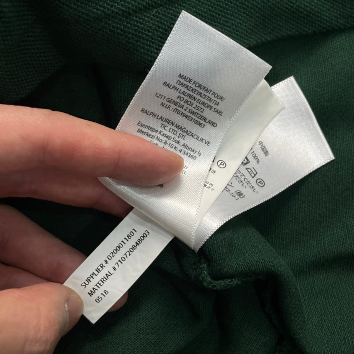 100 폴로 랄프로렌 신형 베어 카라티 상품이미지4