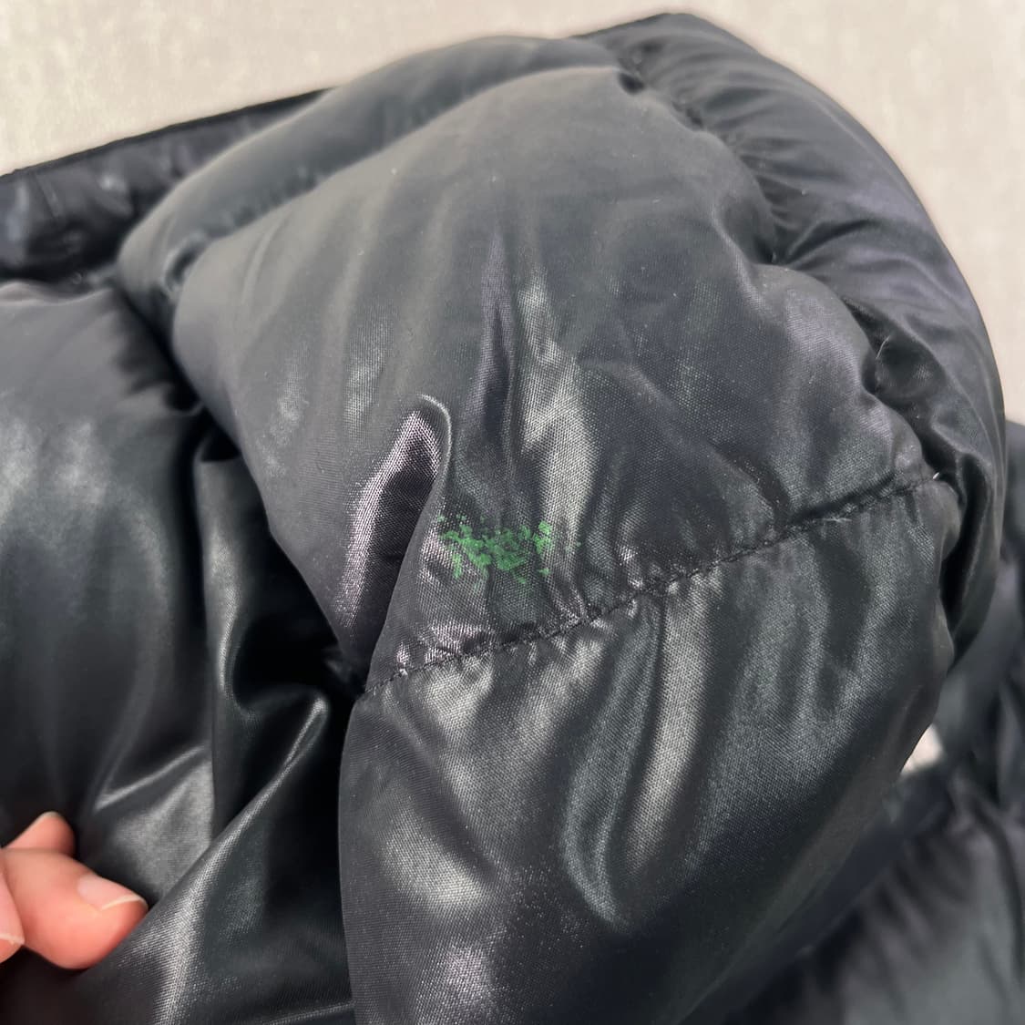 W 95 노스페이스 600 유광 경량 패딩 상품이미지7