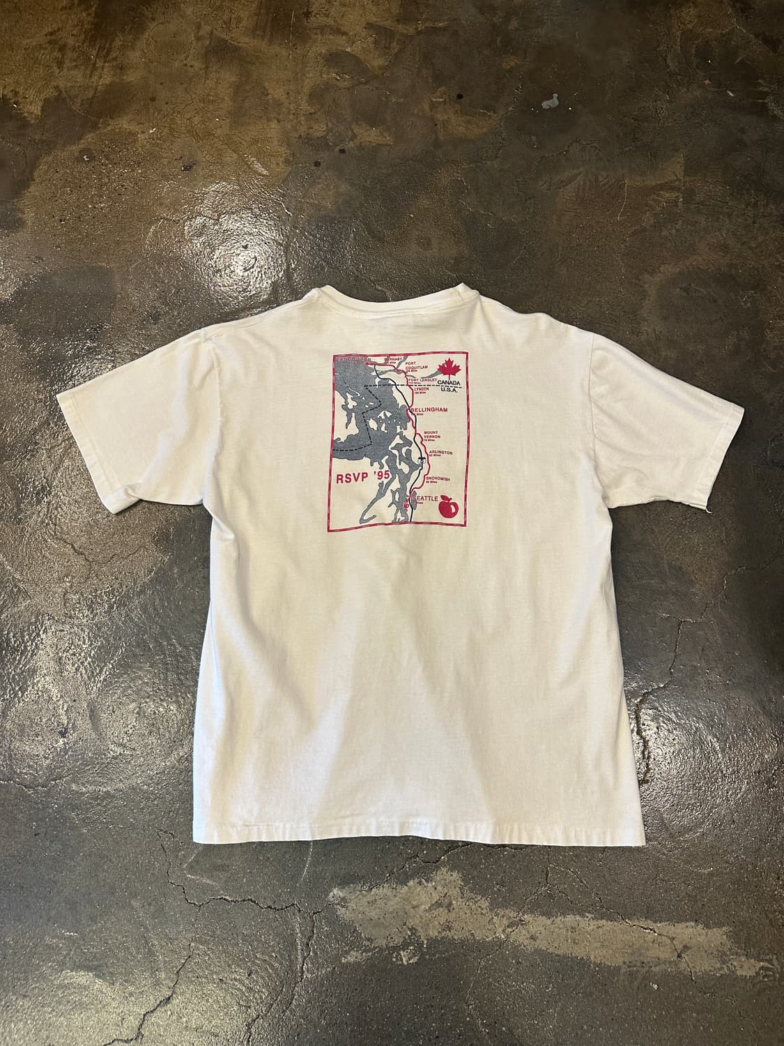 90s Hanes Single stitch T shirts 반팔티 XL 상품이미지2