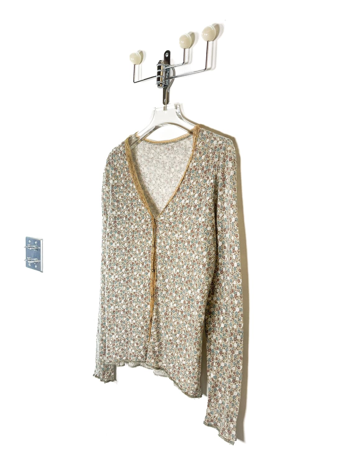 빈티지 플라워 가디건 상품이미지4