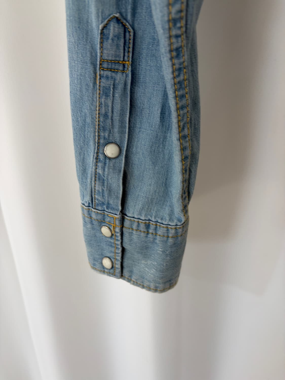 nano universe denim western shirt 상품이미지8