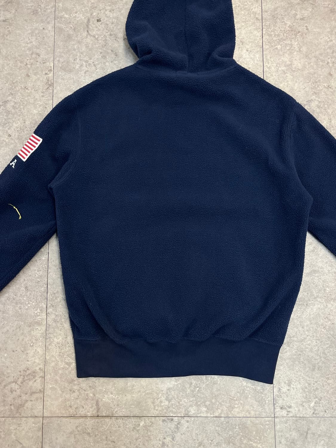 폴로 랄프로렌 플리스 후드티 네이비 S #csz2316 상품이미지8