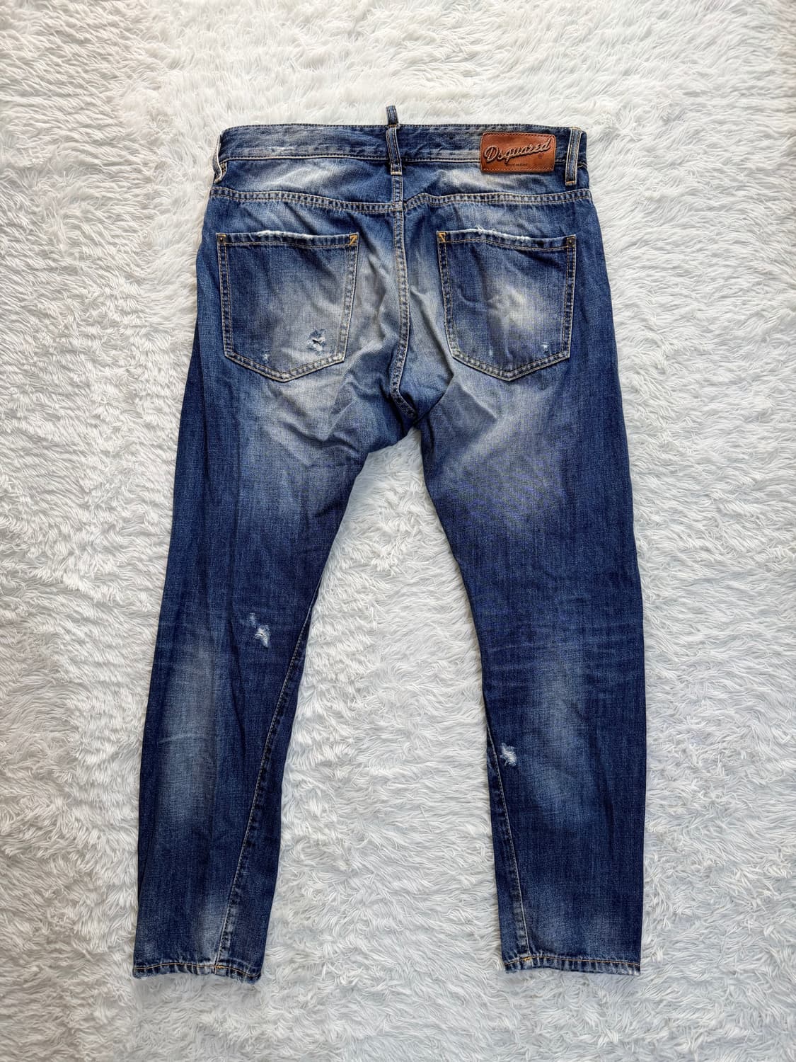 디스퀘어드2 데미지 워싱 청바지 48  상품이미지4