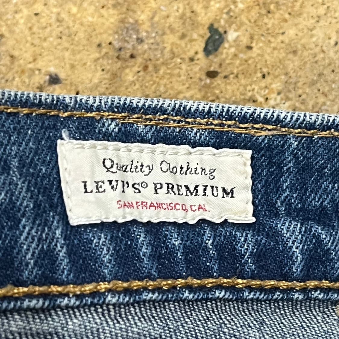 [정품/32] 리바이스 청바지 데님 바지 블루 b14 상품이미지4