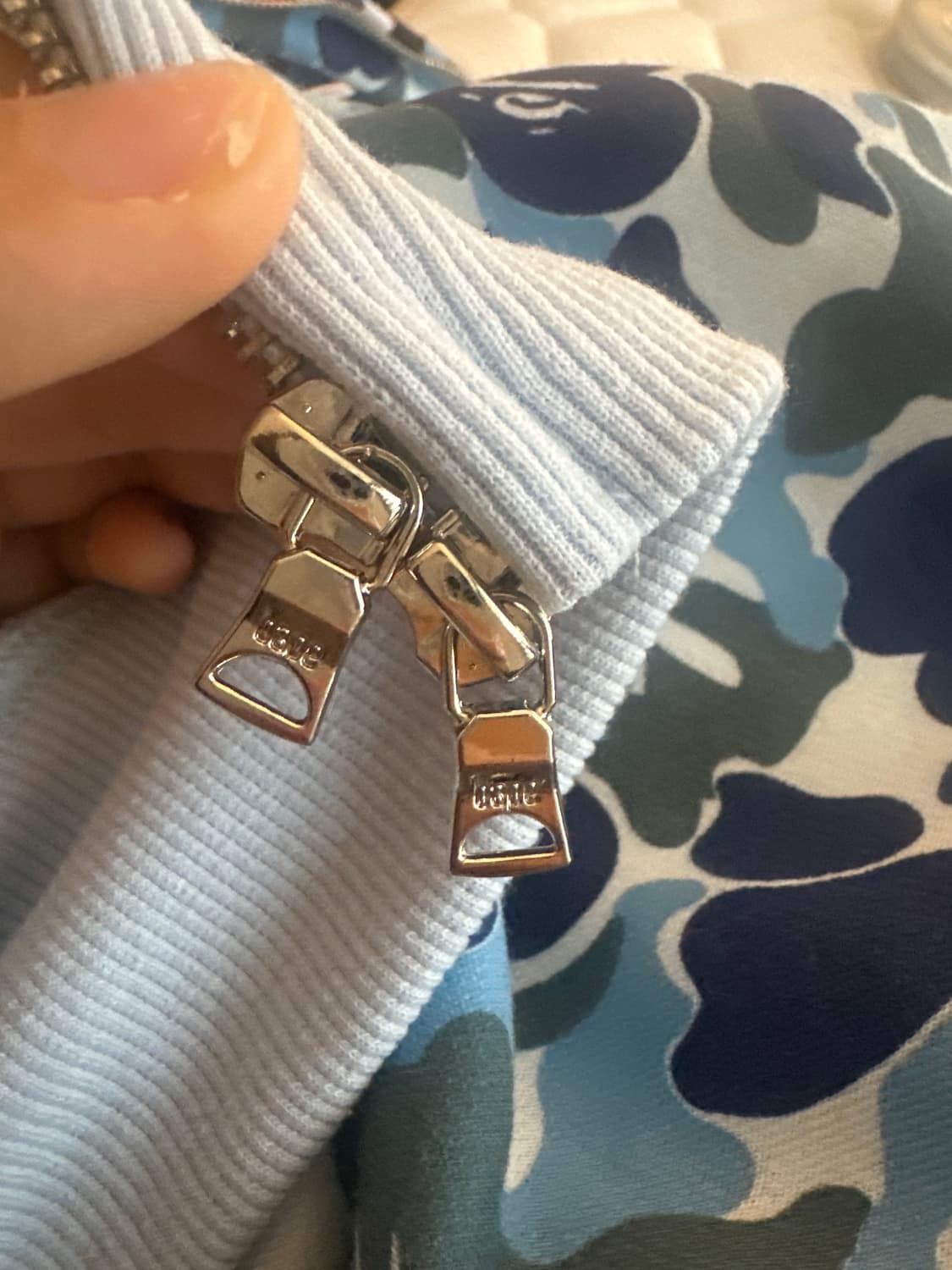 베이프 카모 풀 짚 후드집업 상품이미지4