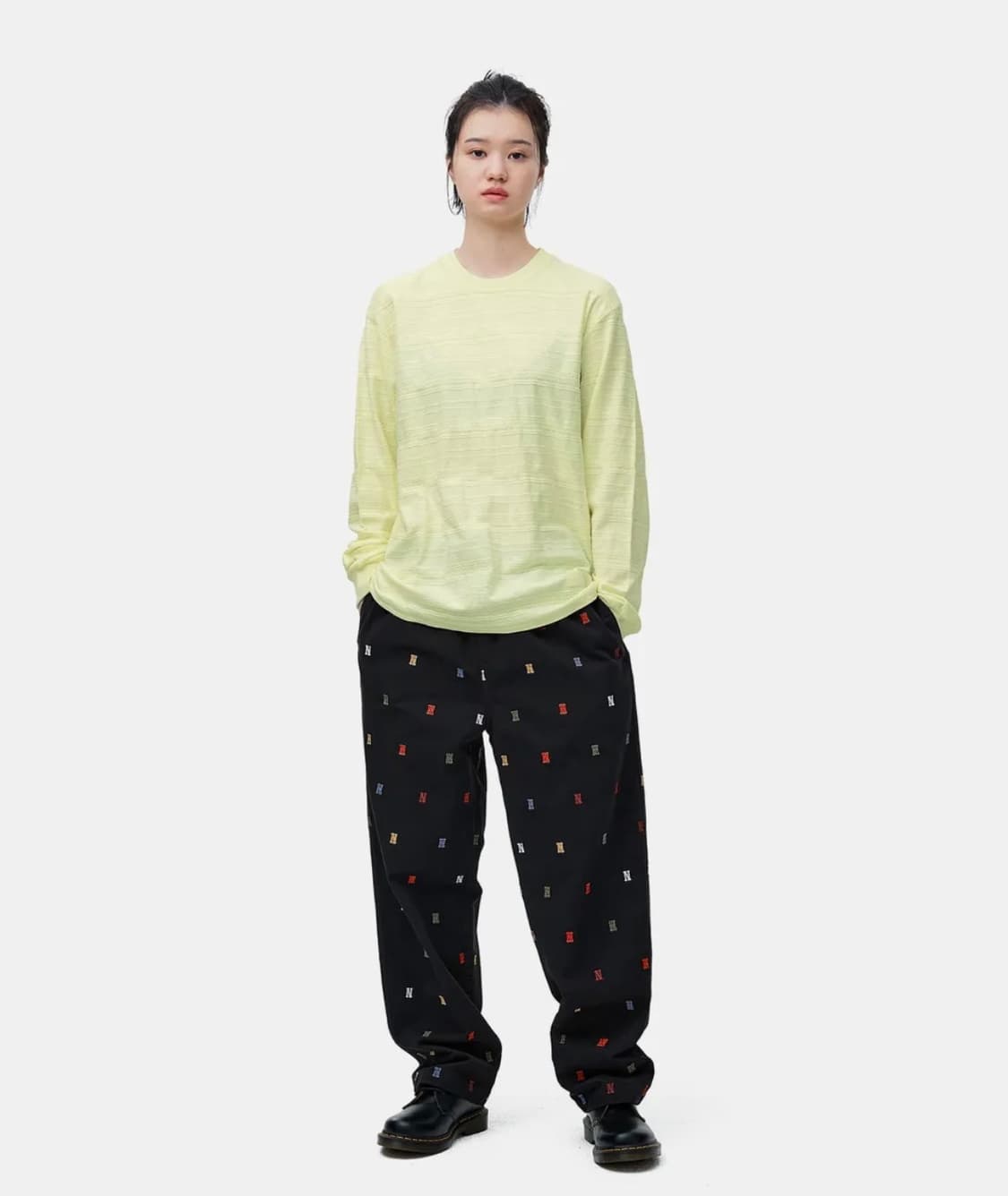 디스이즈네버댓 자수 로고 팬츠(easy pant) 상품이미지5