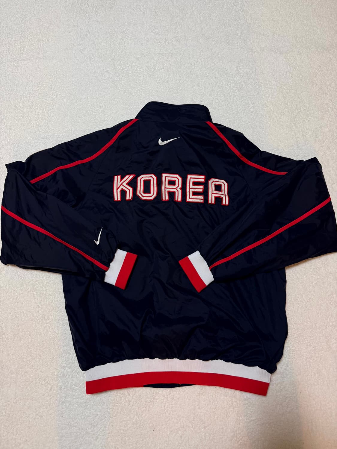 올드스쿨 나이키 KT 태극기 빅로고 바시티 바람막이 상품이미지2