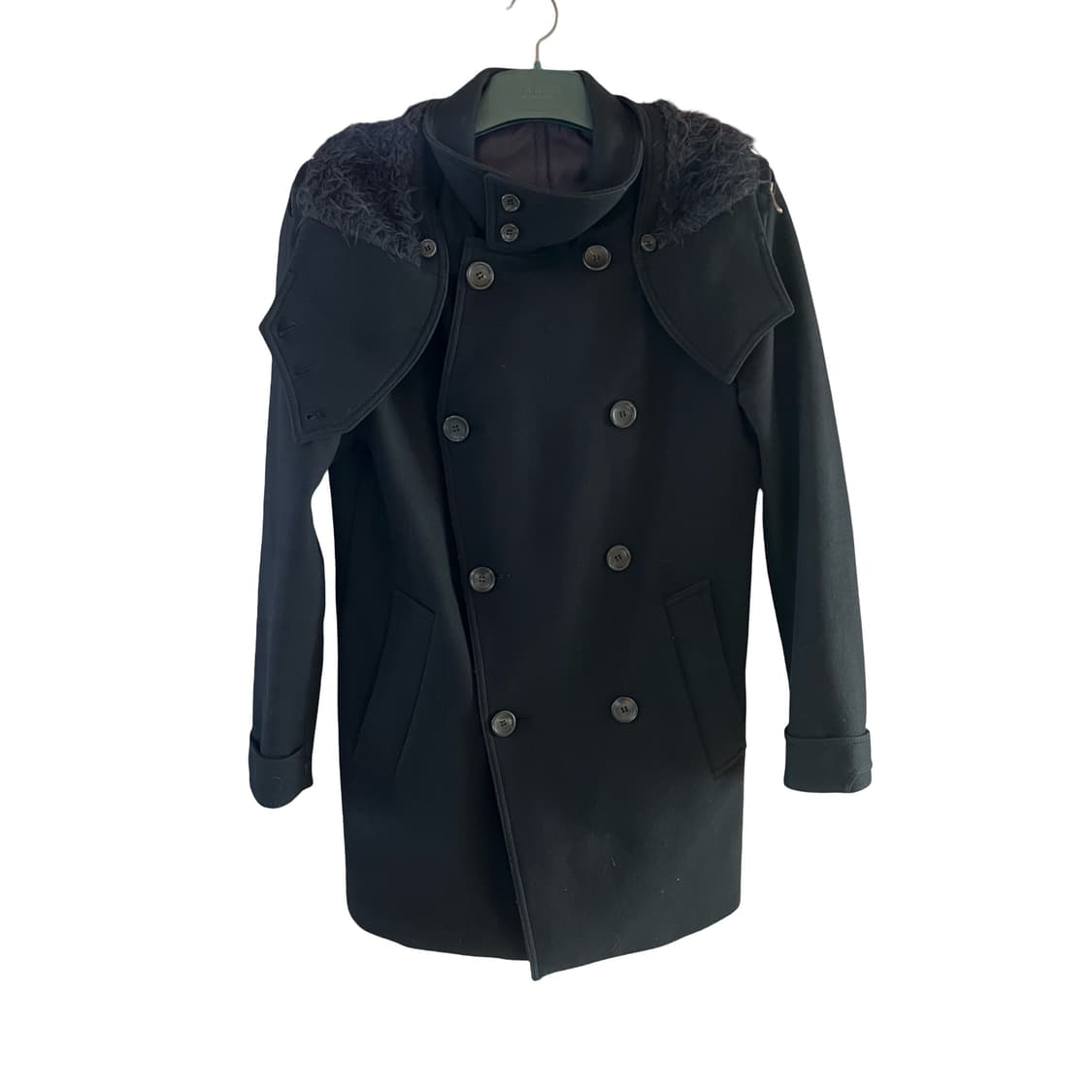 Wooyoungmi(우영미) 더블 브레스티드 하이넥 울코트 상품이미지3