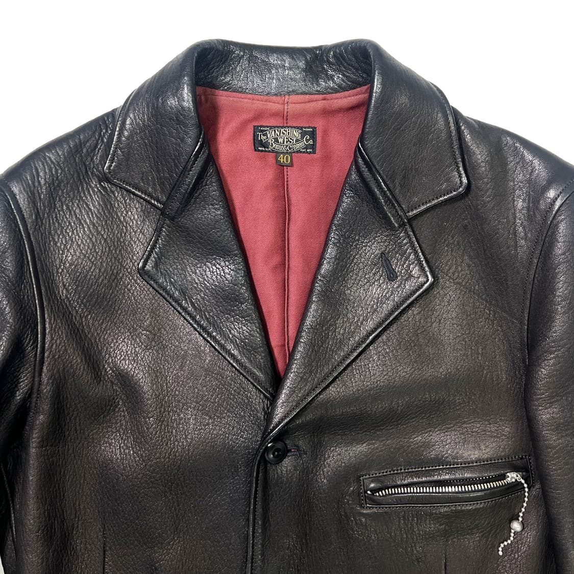 프리휠러스 "GUTHRIE" 디어스킨 레더 자켓 (40) 상품이미지3