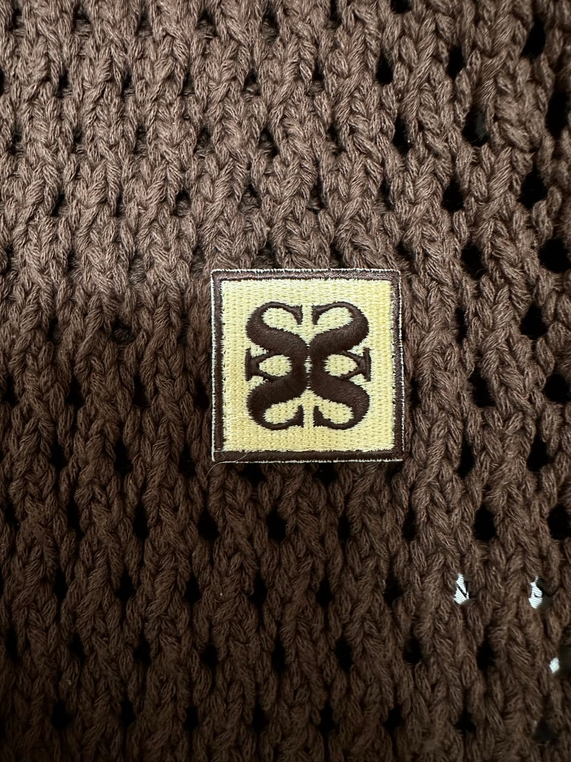 SATUR 세터 브라운 후드 니트집업 상품이미지5