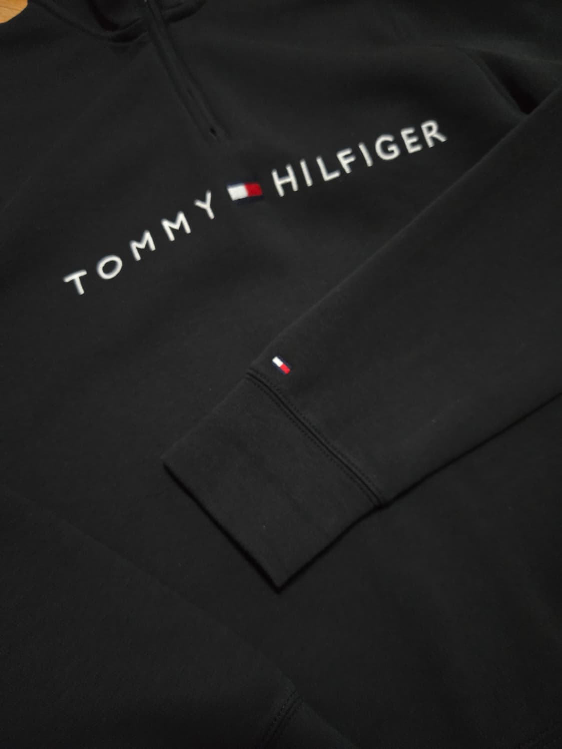 타미힐피거 로고 하프 집업 맨투맨 상품이미지4