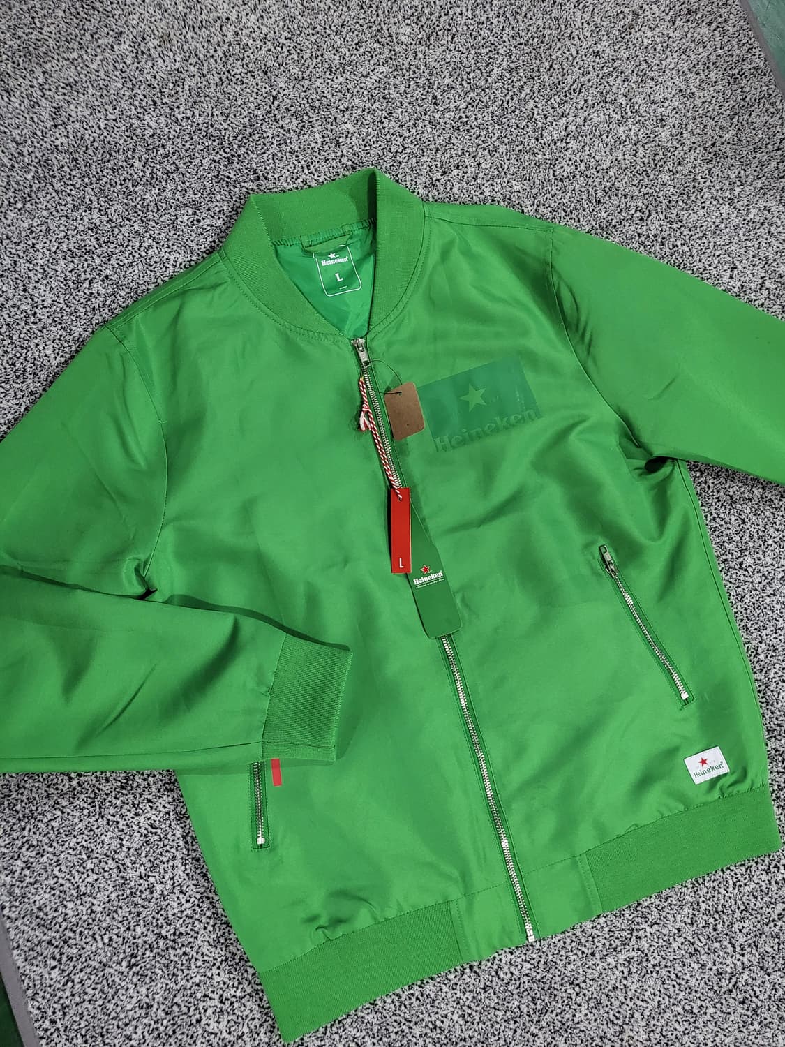하이네켄(Heineken) 컬래버레이션 점퍼 상품이미지1