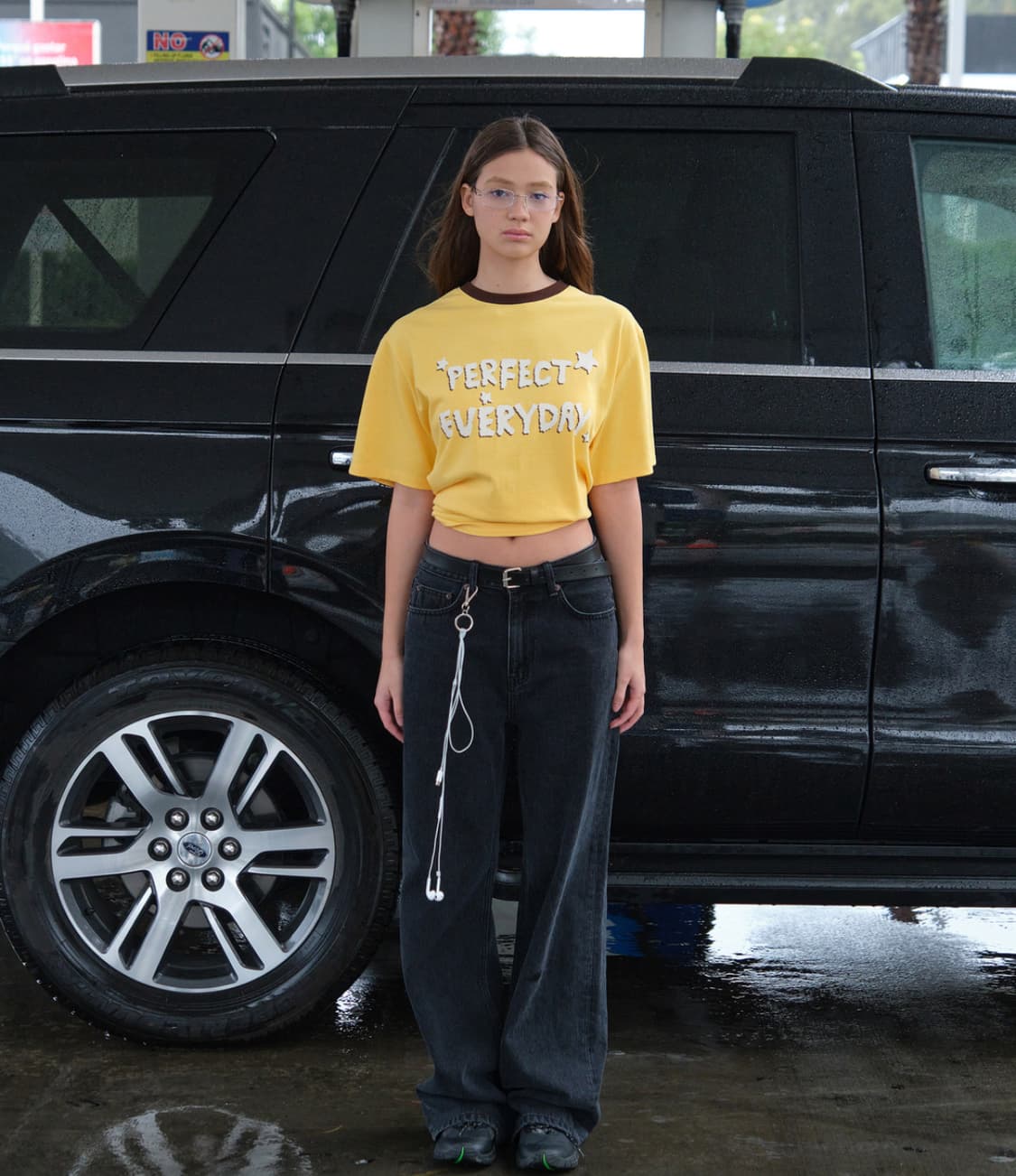 Lc PE T-SHIRT_YELLOW 상품이미지2