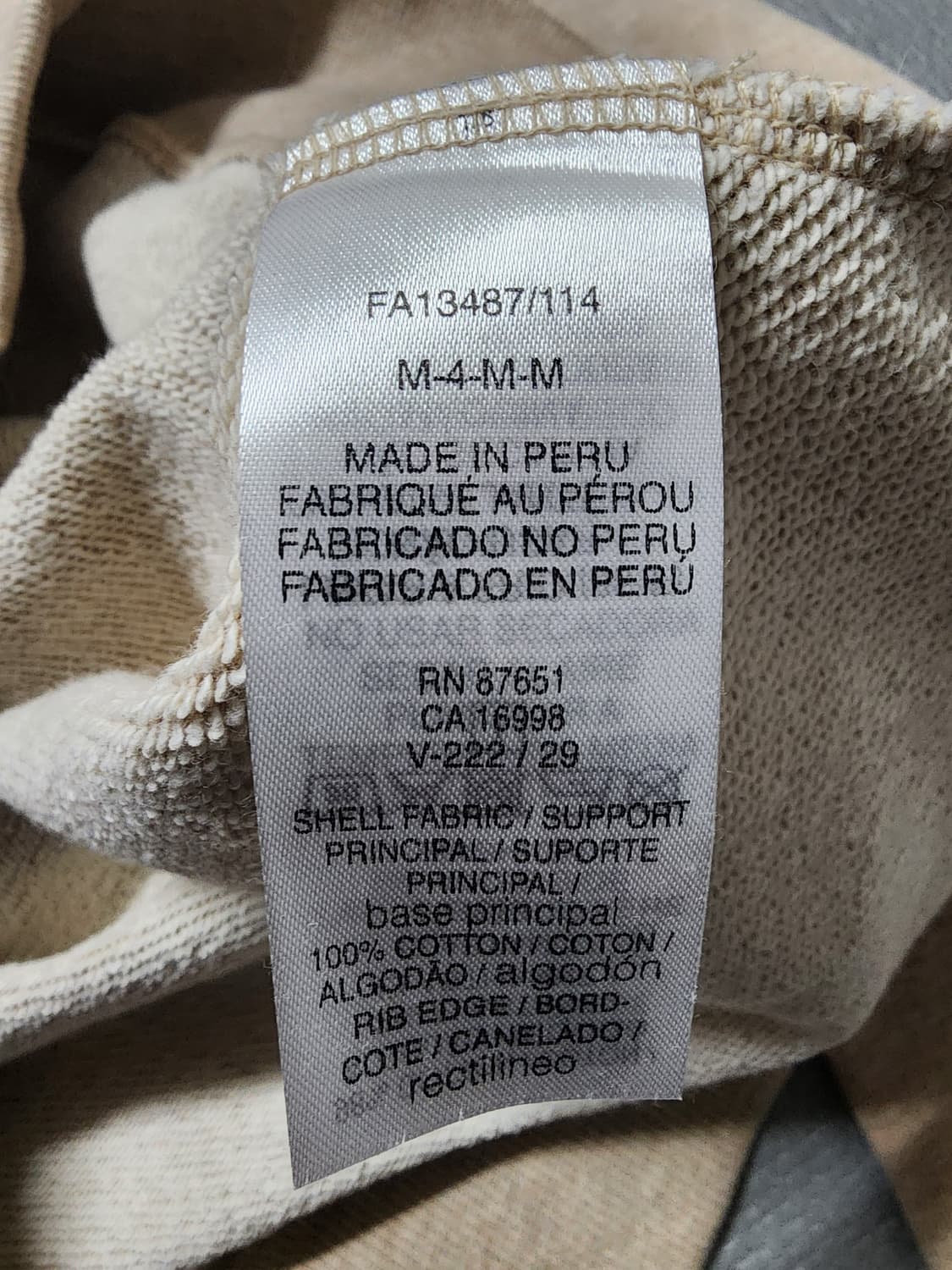 라코스테 루즈핏 크로커다일 후드티셔츠 상품이미지8