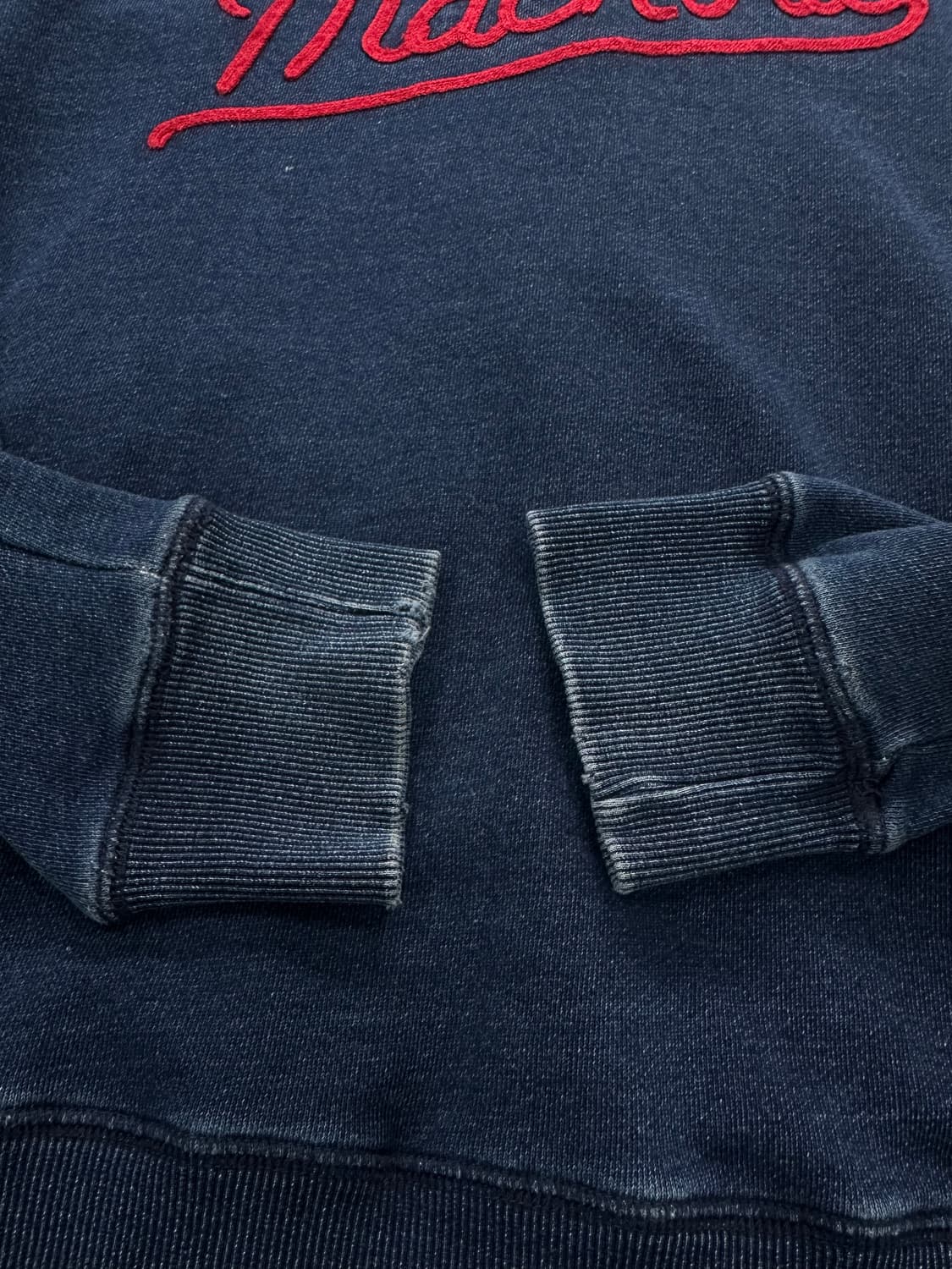 데우스 엑스마키나 레터링자수 코튼스타디움자켓 상품이미지7