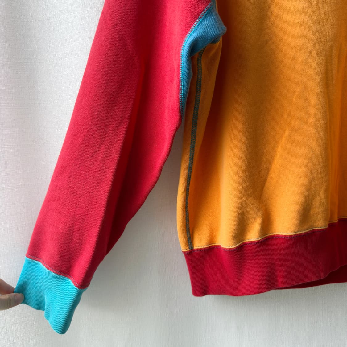 Bape 베이프 카우보이 백 프린팅 맨투맨 멀티컬러 M 상품이미지6