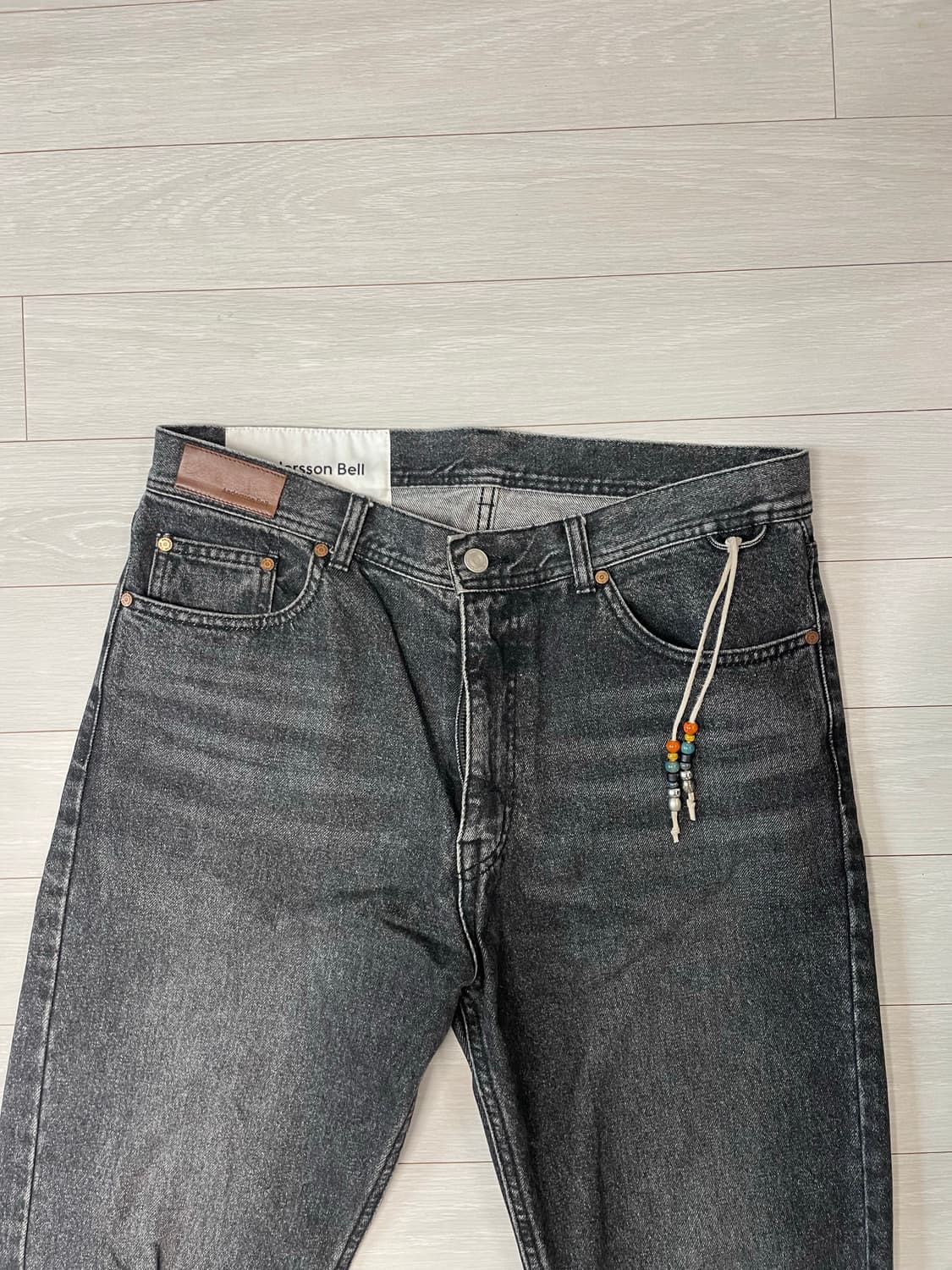 뉴 아메리카 스트레이트 진 (APA413M) – BLACK 판매합니다   상품이미지2