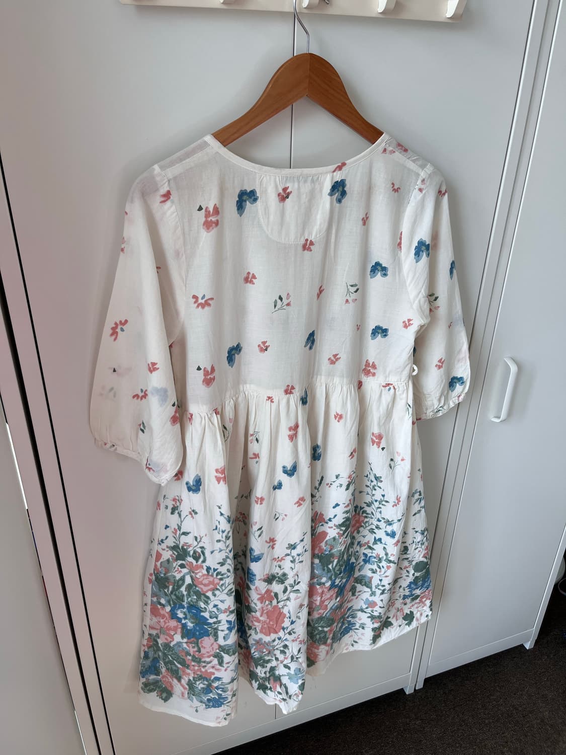 Vintage 꽃패턴 핀턱 원피스 상품이미지7