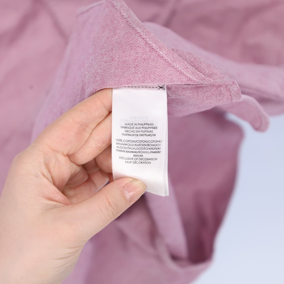 M 폴로 랄프로렌 옥스포드 깅엄 셔츠 N7572 상품이미지4