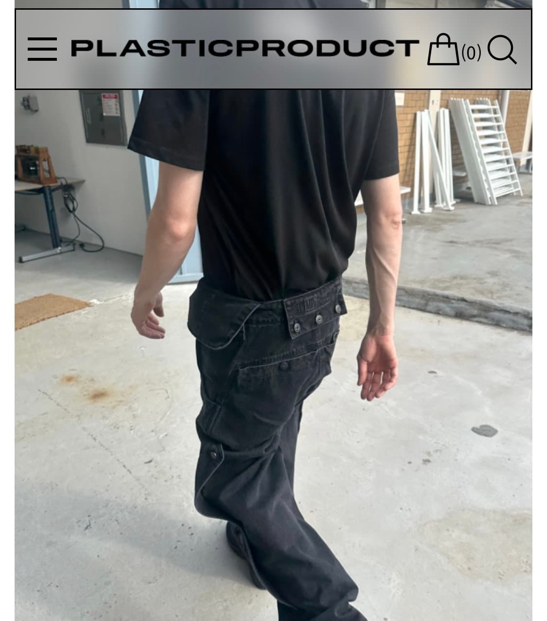 플라스틱프로덕트 MPa SINGLE WAIST POCKET PANTS ( 상품이미지1