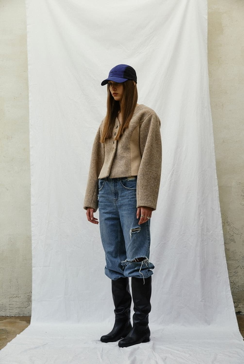 마뗑킴 볼륨가디건 자켓 상품이미지1