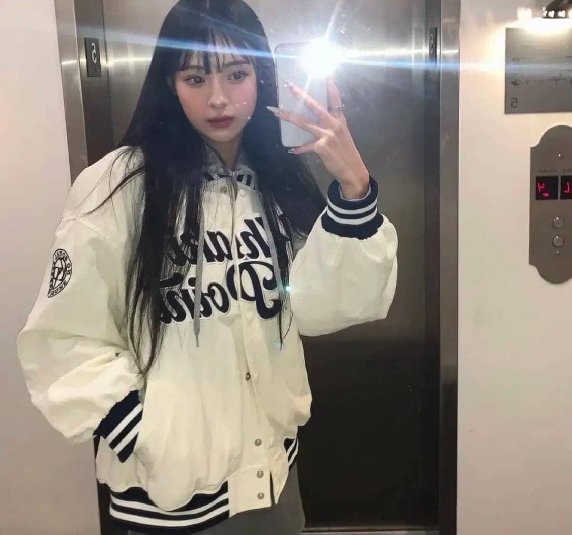 카키포인트 스타디움 자켓  상품이미지2