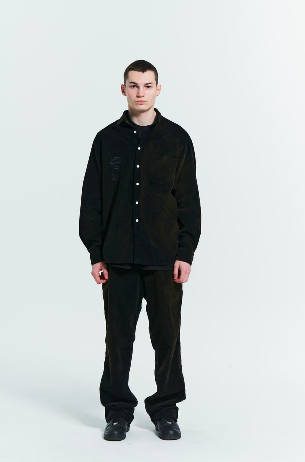 플라스틱프로덕트 블리치 코듀로이 셔츠 S 새상품 판매 상품이미지1