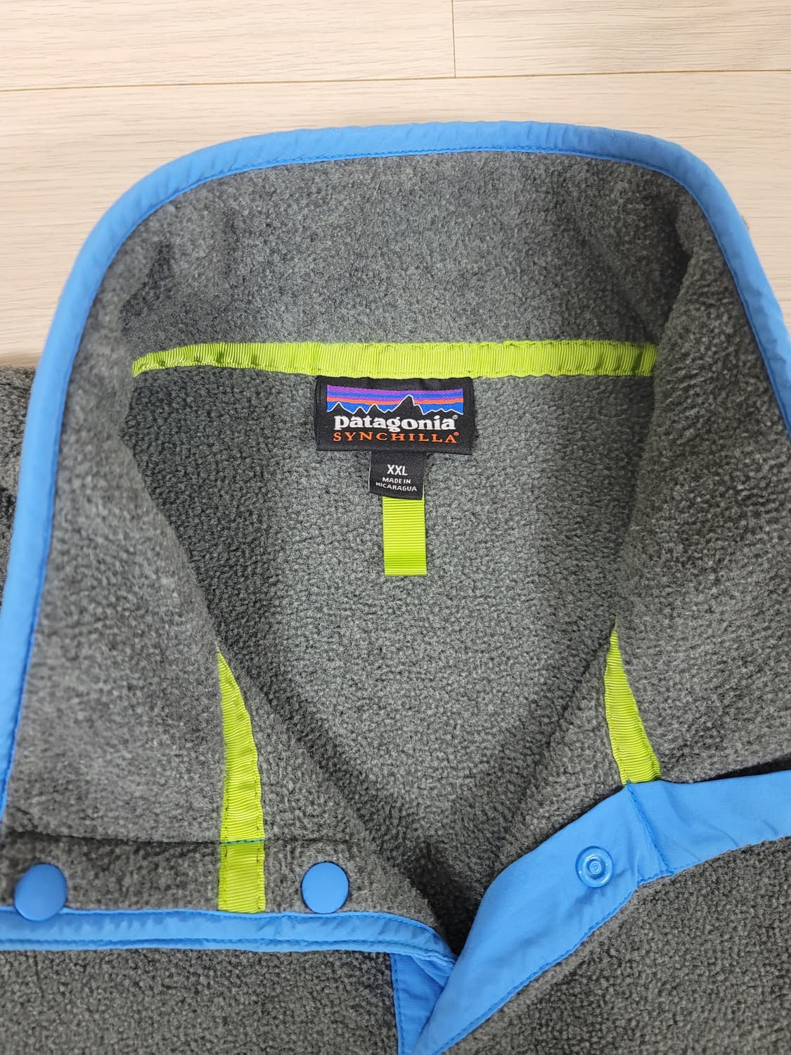 [XXL] <상태최상> 파타고니아 신칠라 라이트웨이트 니켈블루 상품이미지4