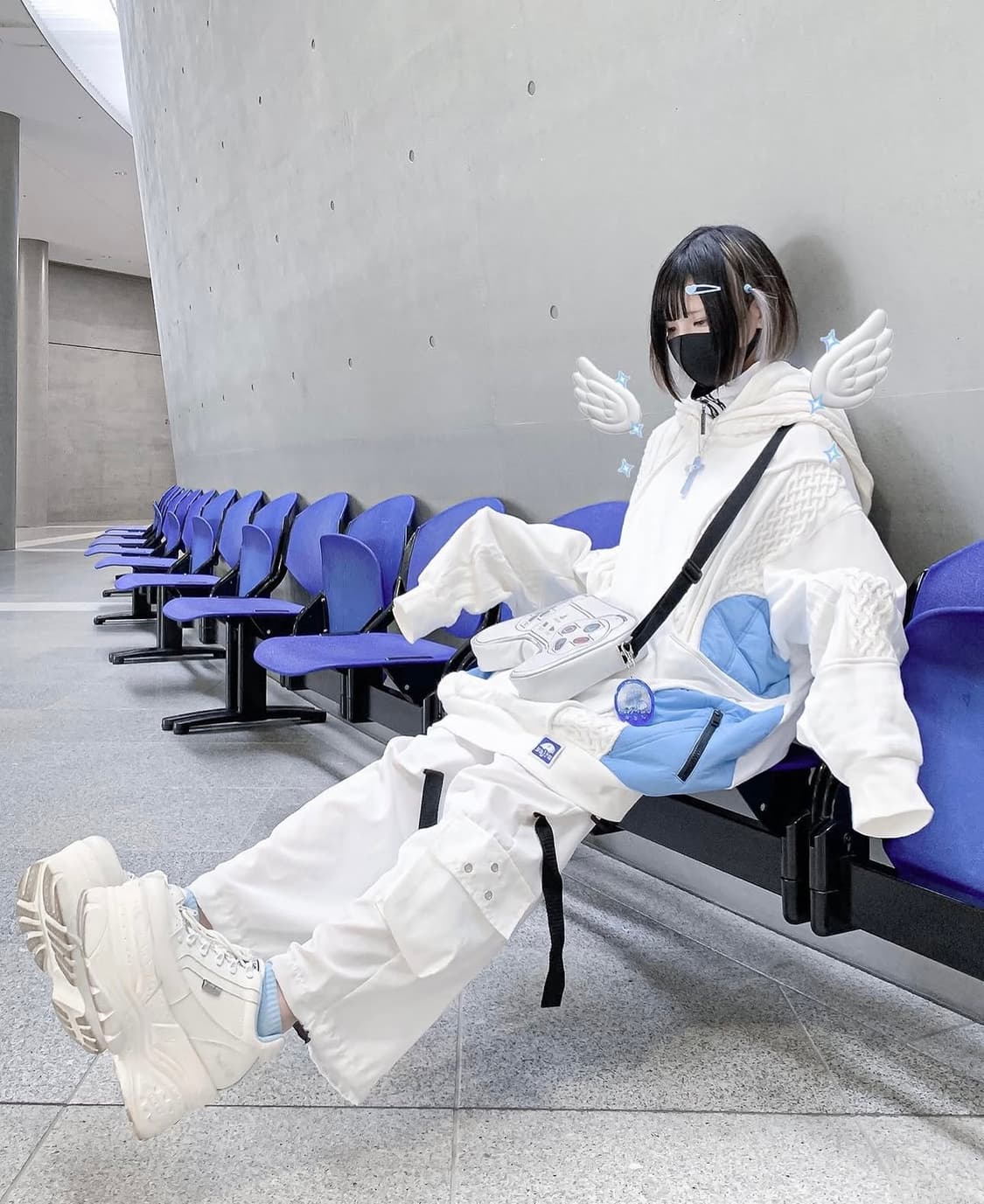 시마무라 누타 아노깔 두부멘탈 후드티 서브컬쳐 지뢰계 상품이미지4