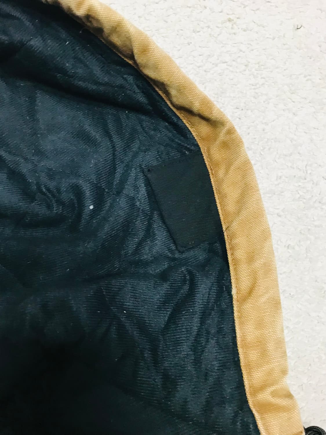 칼하트의 브라운컬러 130 액티브 워크 자켓 S 상품이미지9