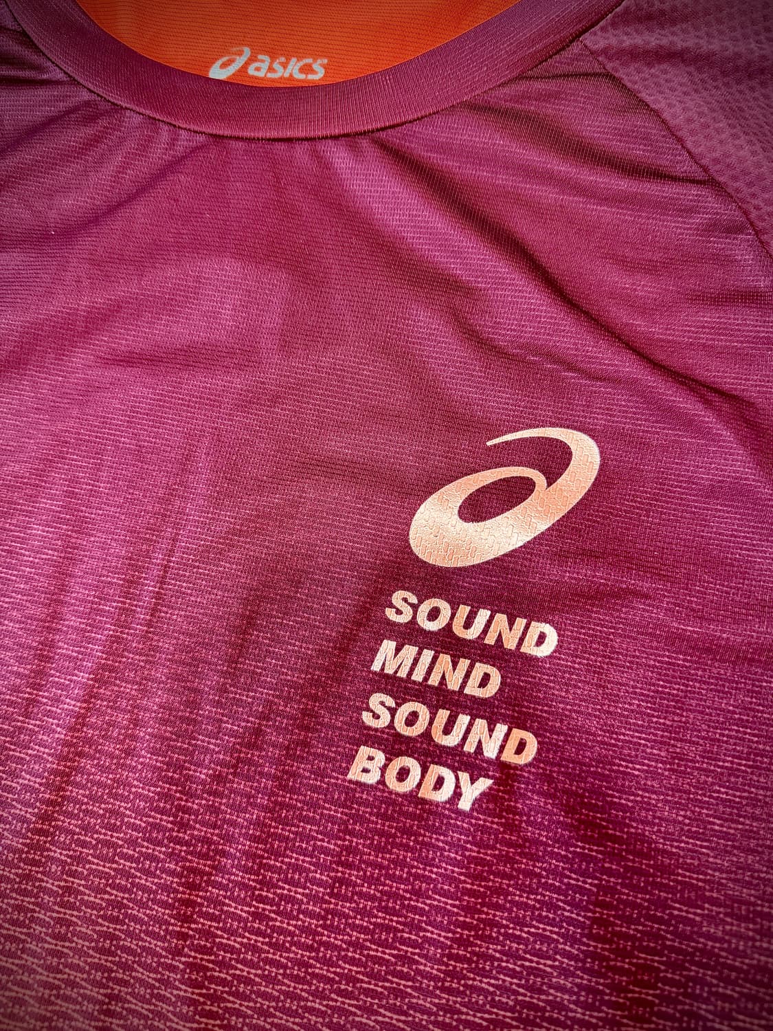 남성 아식스 런닝 셋업 (반팔&하프팬츠, 리미티드 에디션) 상품이미지3