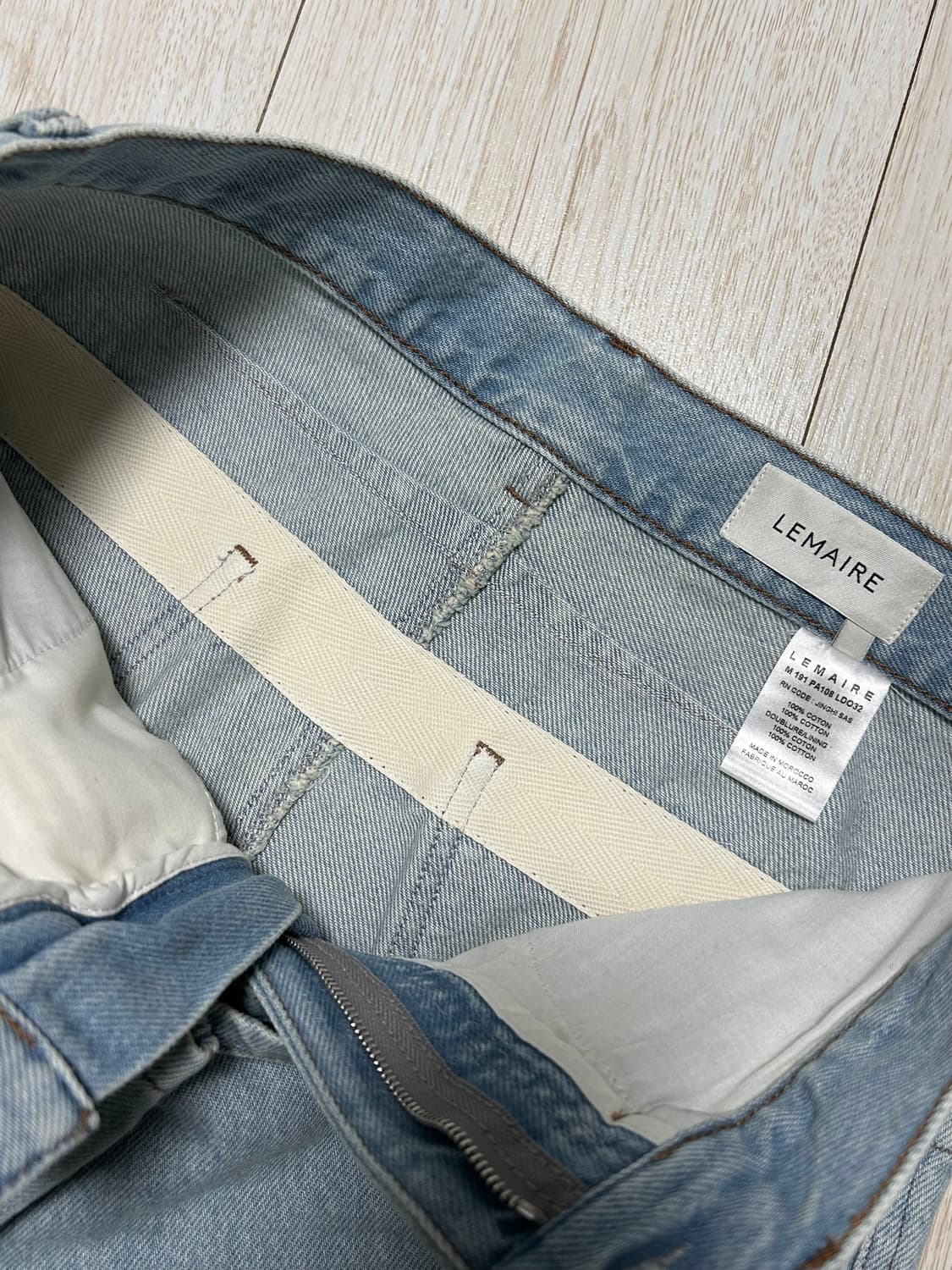 Lemaire SS19 데님팬츠 44 상품이미지3