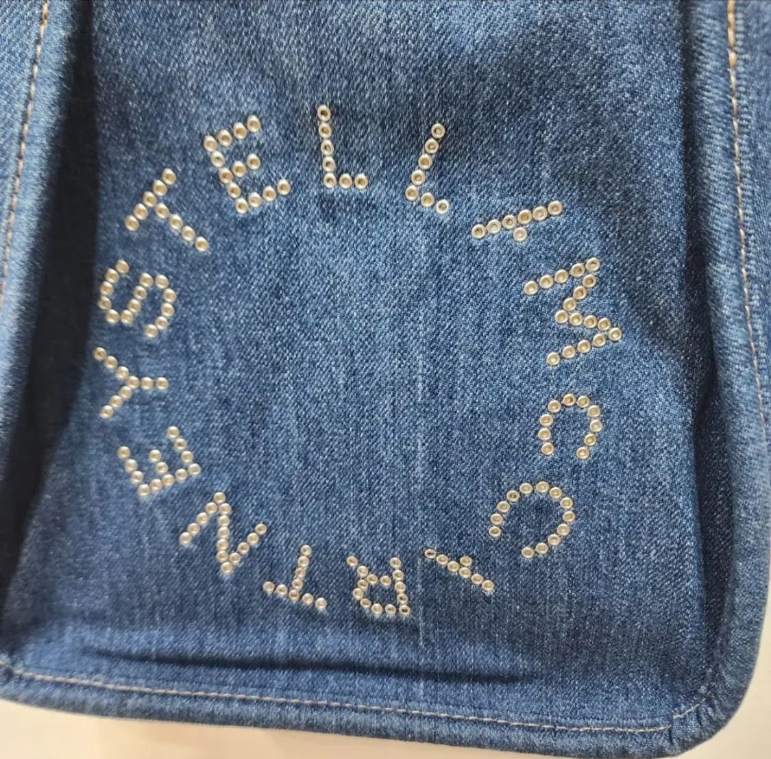 스텔라메카트니 로고 데님 크로스백 상품이미지3