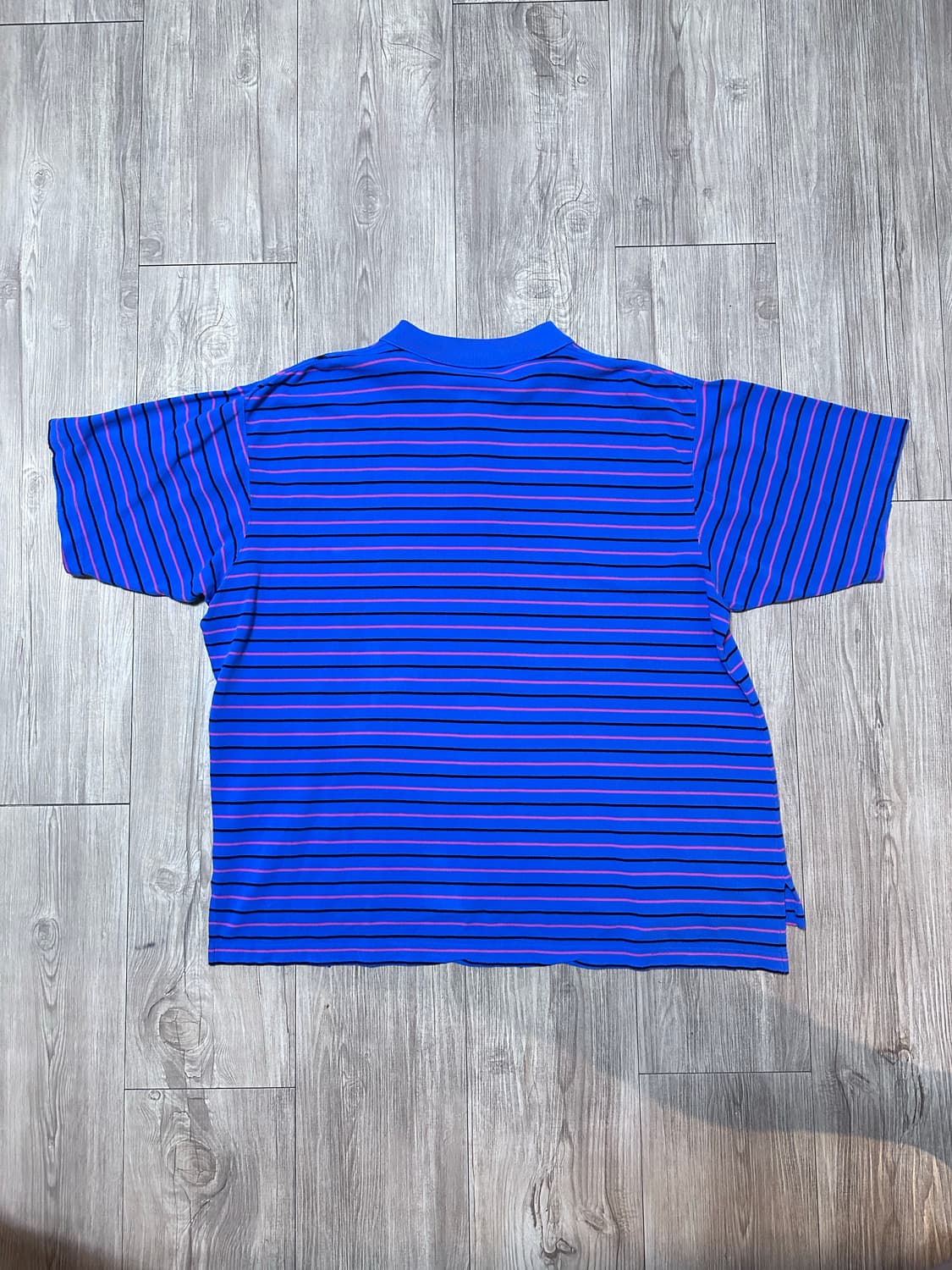 발렌시아가 스트라이프 반팔 폴로티셔츠 상품이미지5