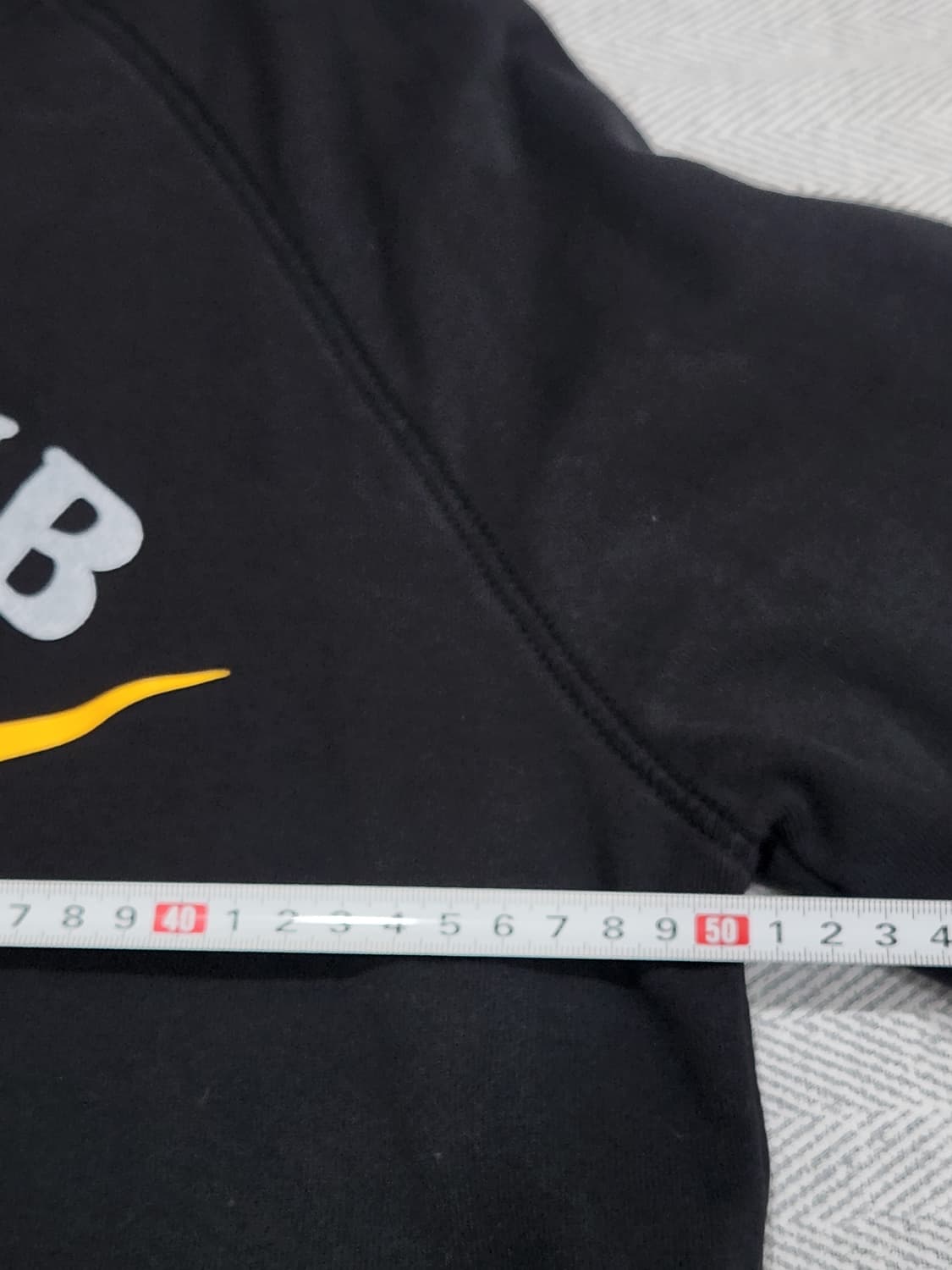 [S] 나이키 클럽 오레곤 맨투맨 블랙 남성 S사이즈 상품이미지5