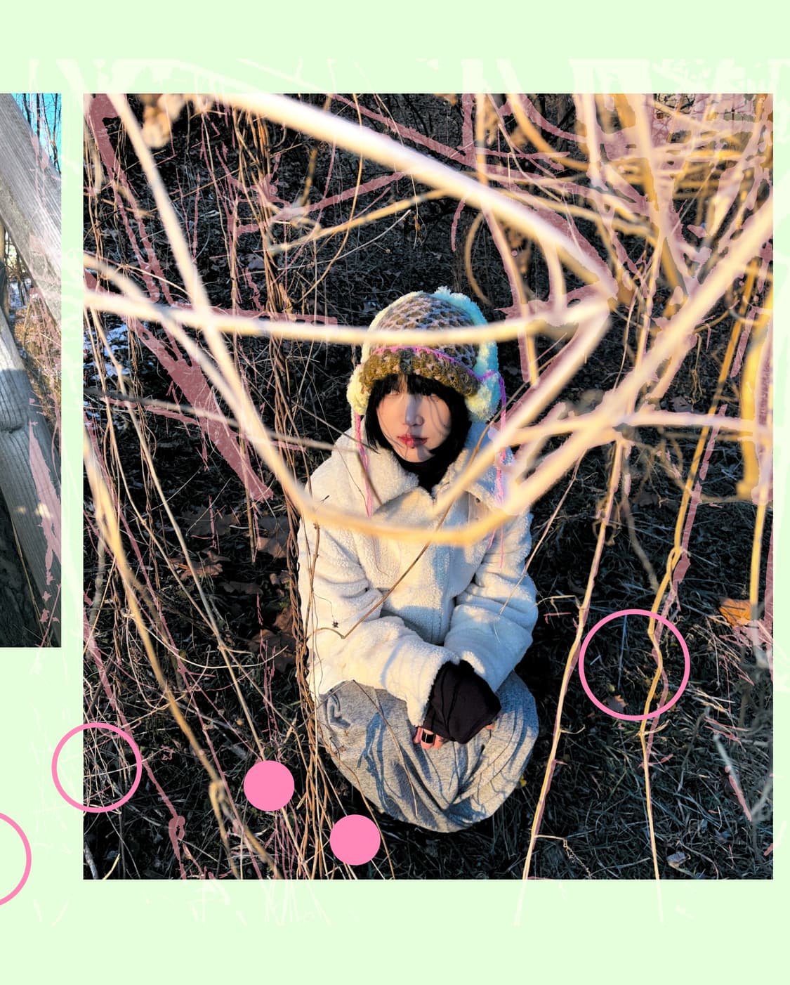 Pink bloom beanie 상품이미지3