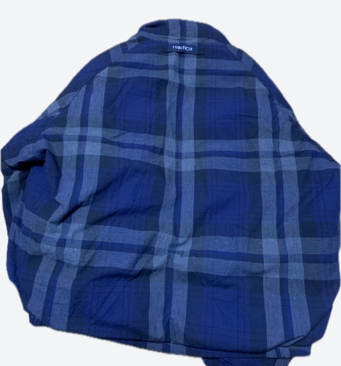 (상태좋음/빵빵함🏂) 노티카 다크네이비 리버시블 오리털 패딩 상품이미지5