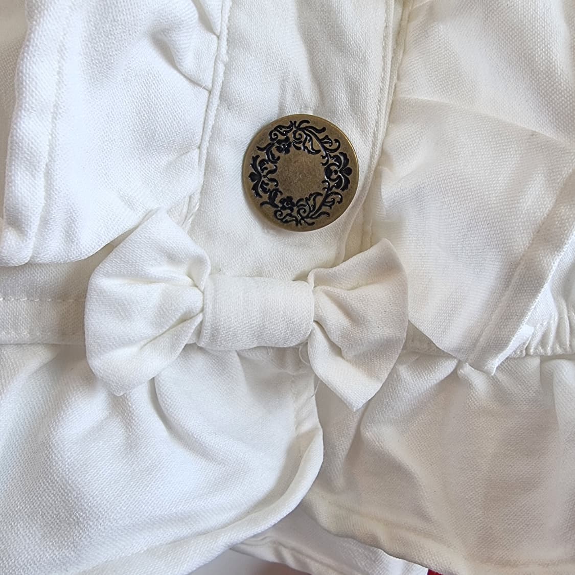 (디어리) 화이트 프릴 볼레로 자켓 상품이미지2