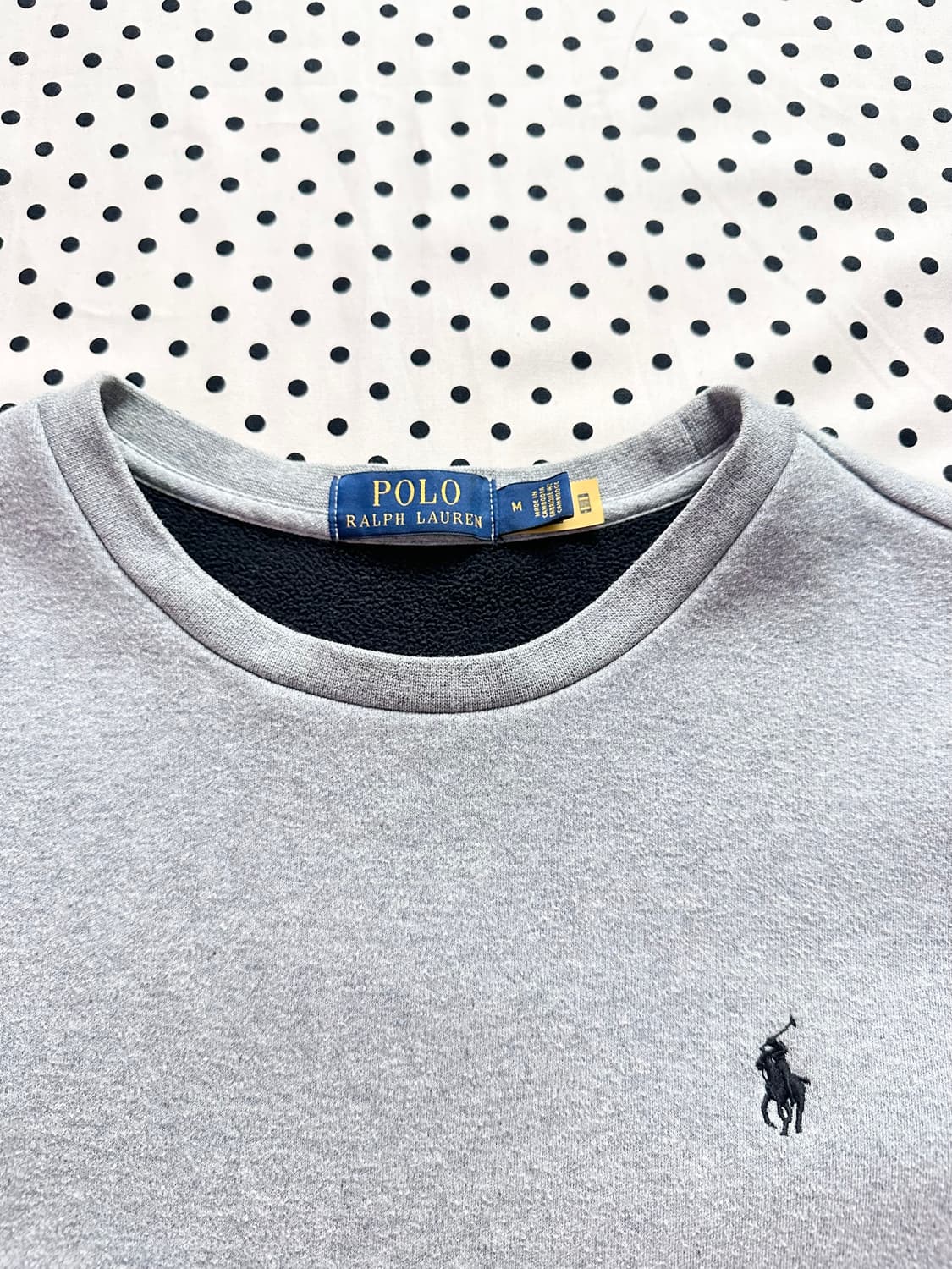 폴로 랄프로렌 그레이 맨투맨 스웻셔츠 상품이미지2