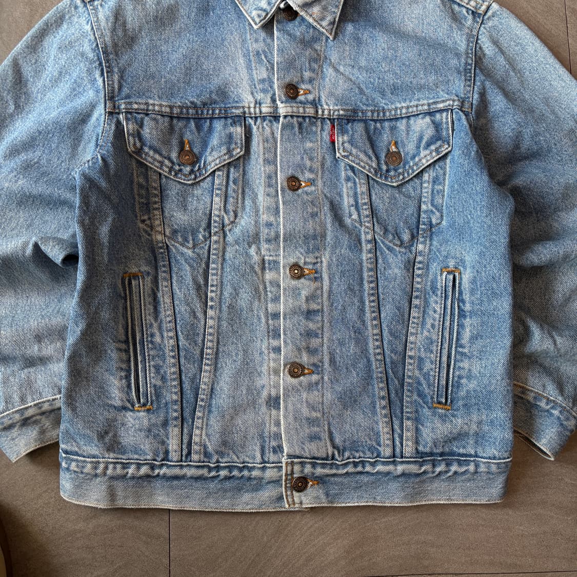 90s 90년대 미국 생산 리바이스 데님 자켓  상품이미지4