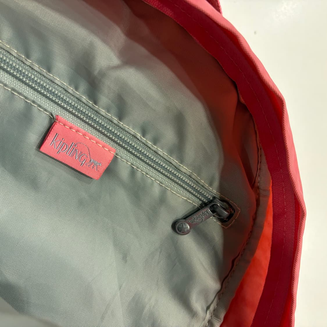키플링 백팩 핑크 + 키링 포함 상품이미지6