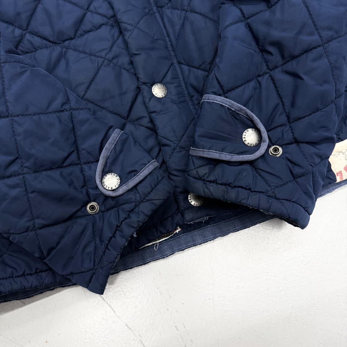 폴로 퀼팅 숏 점퍼 자켓 상품이미지4