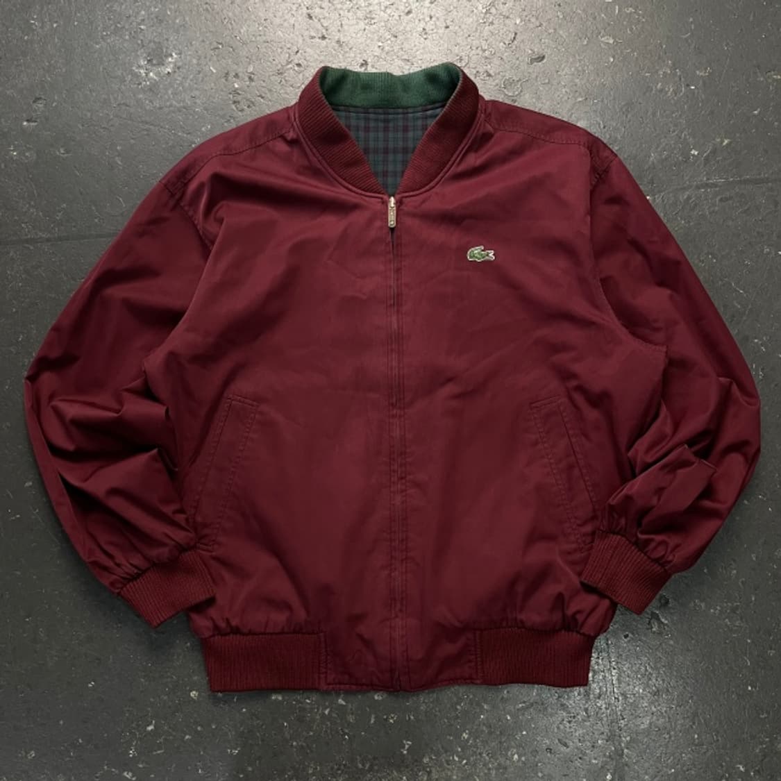 105 라코스테 서광 리버시블 블루종 자켓 상품이미지1