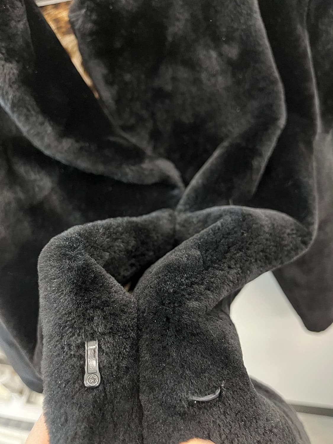 여) 파비오 가바찌 천연퍼 코트  상품이미지6