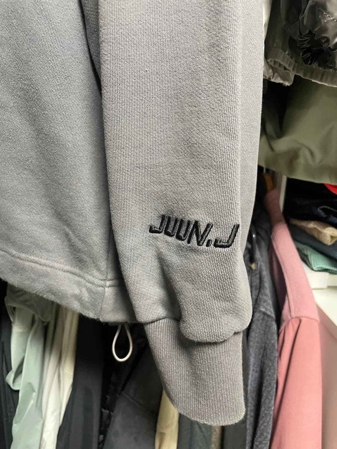 [s] 준지 juun.j 모크넥 긴팔티 상품이미지3