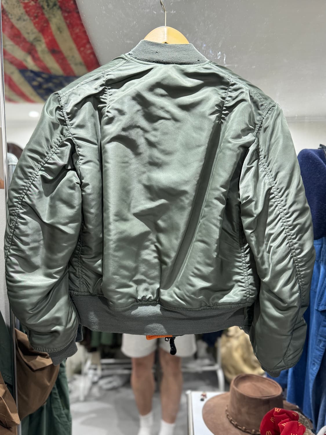 65s USAF 미공군 Ma-1 플라이트 자켓 (M) 상품이미지8