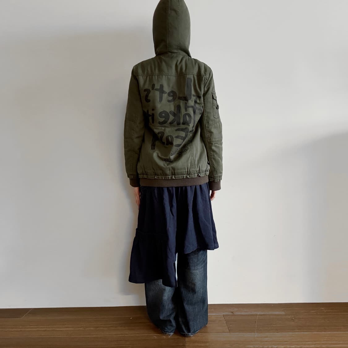 Studded Hooded Field Jacket 상품이미지3