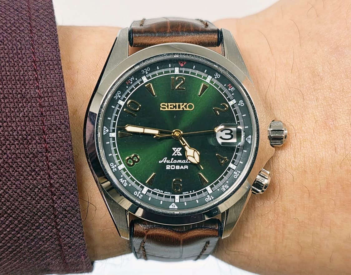 세이코 알피니스트 SPB121 녹판 상품이미지1