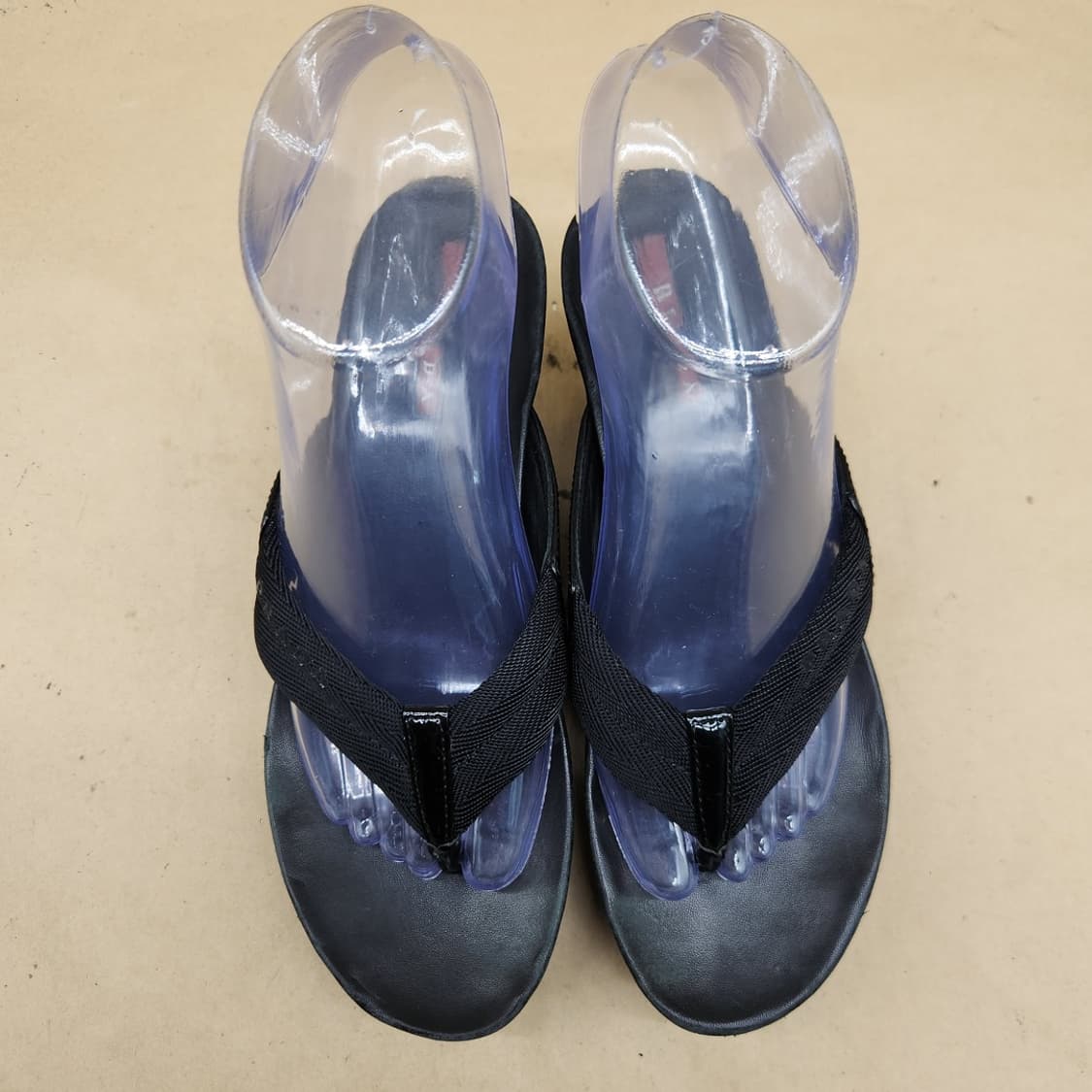 프라다 블랙 웨지 샌들 36 230 굽8 상품이미지2