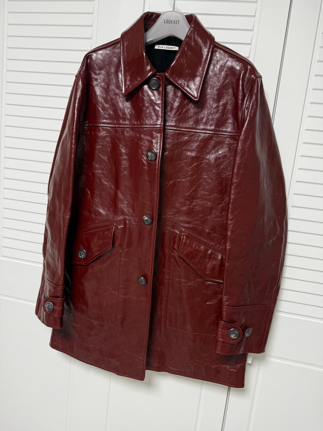 아워레가시 부타 레더 코트 상품이미지4